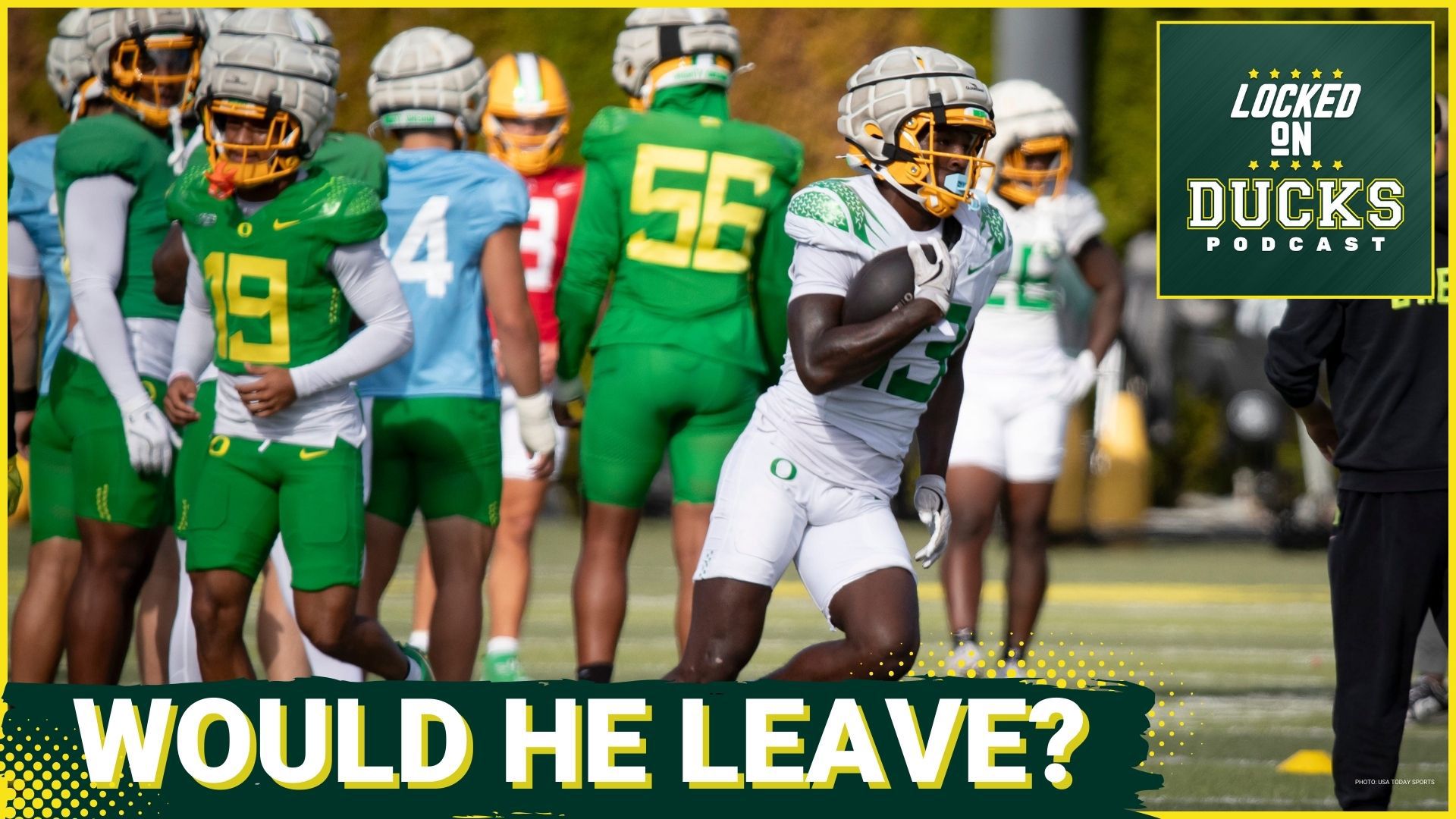 Oregon former 5-star WR Jurrion Dickey enters his third year with the Ducks without having seen any sort of major role. He could be a looming transfer departure.
