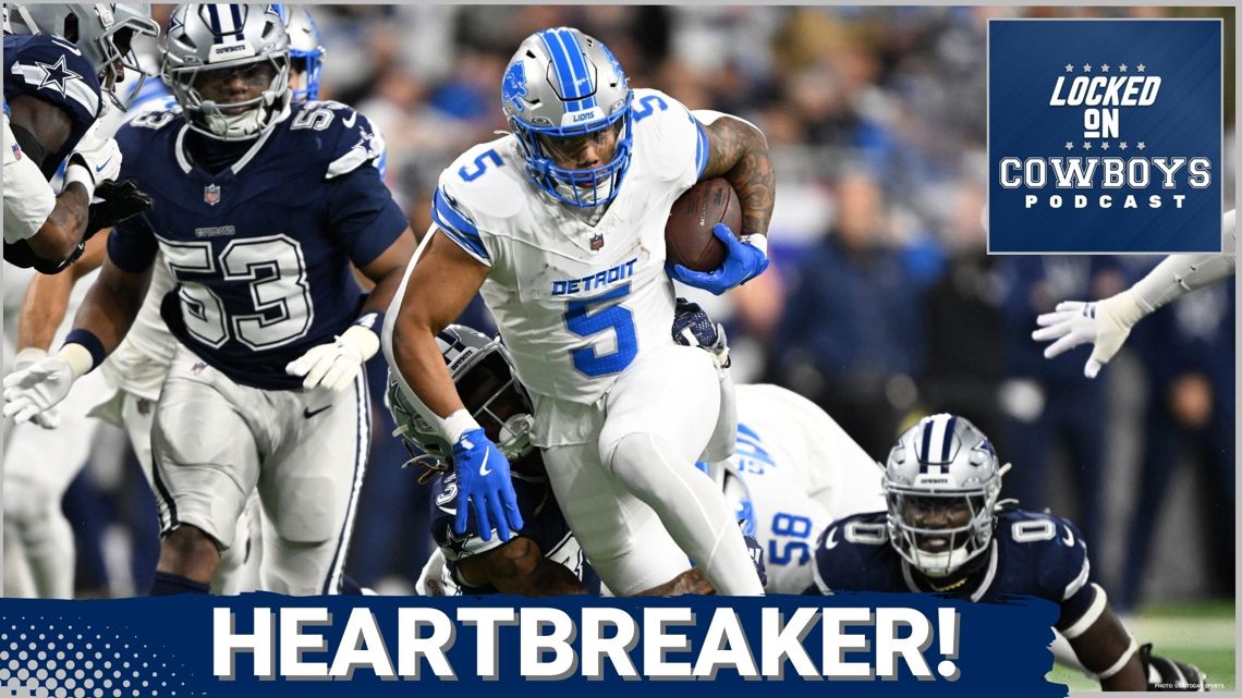 Dallas Cowboys CRUMBLE Under Pressure | Lose to Detroit Lions In Heartbreaker!