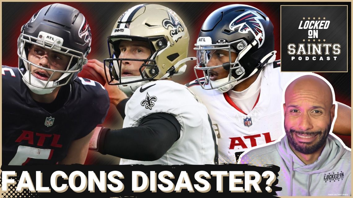 UNRAVEL: New Orleans Saints Poised for Falcons DOWNFALL, Michael Penix, Drake London Injury Impact