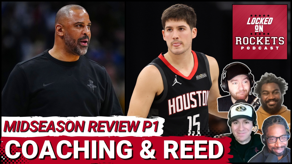 Houston Rockets Midseason REVIEW: Ime Udoka Coaching FRUSTRATIONS & Reed Sheppard's POLARIZING Role