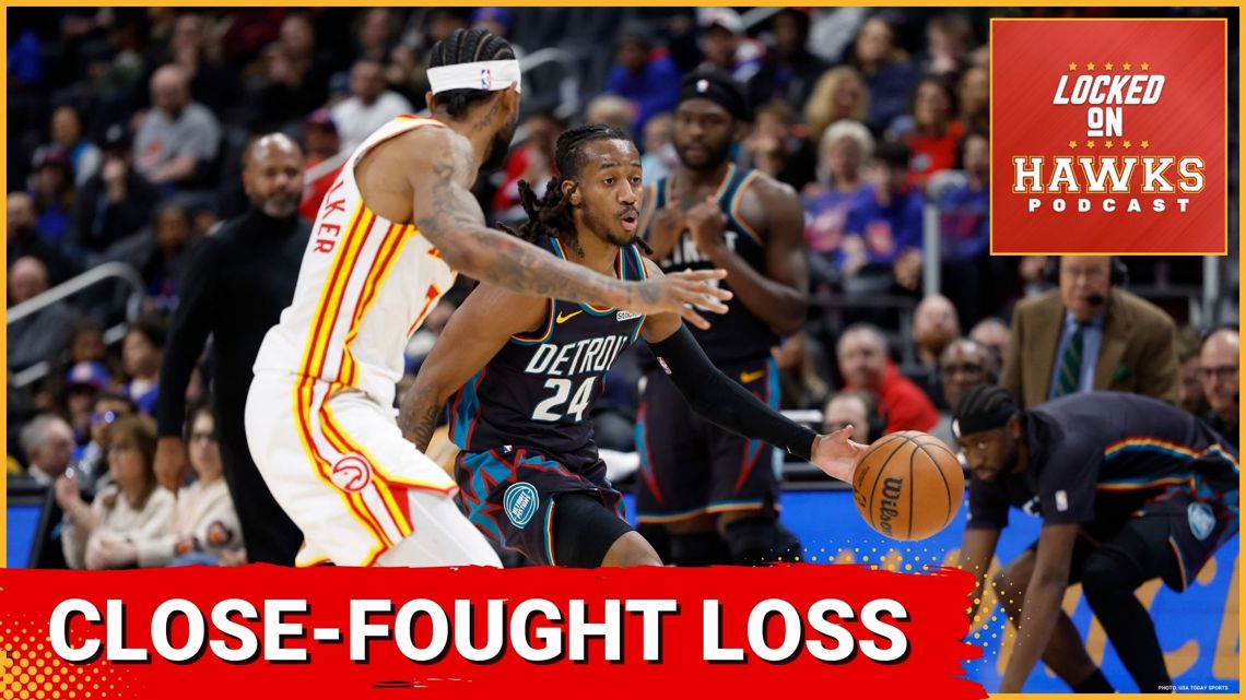 Atlanta Hawks suffer close-fought loss to Detroit Pistons; Jalen Johnson, Nickeil Alexander-Walker shine again