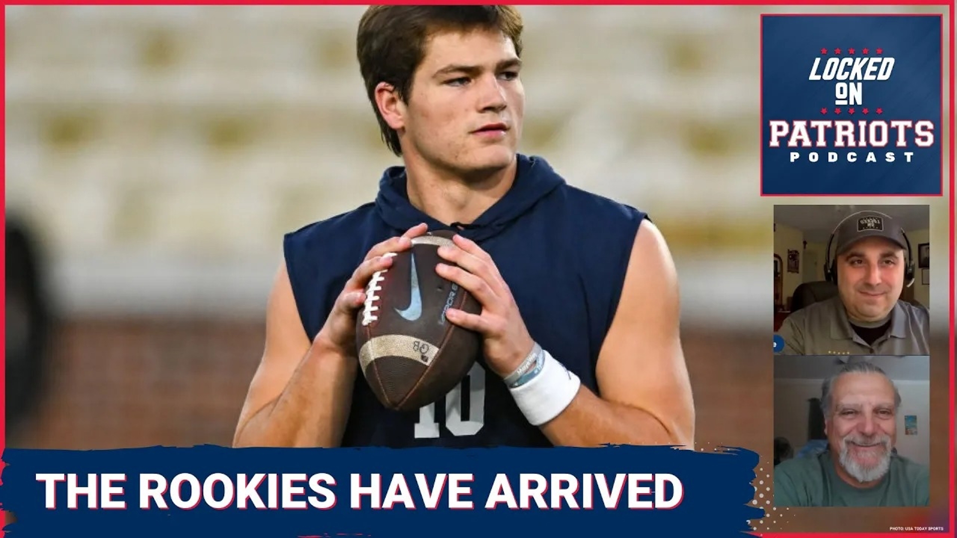 The New England Patriots have opened their two-day rookie minicamp at Gillette Stadium … and all eyes are on Drake Maye.