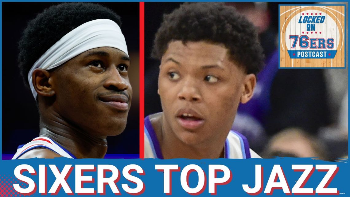 76ERS POSTCAST: Philadelphia 76ers beat the Utah Jazz 126-116, VJ Edgecombe scores 22