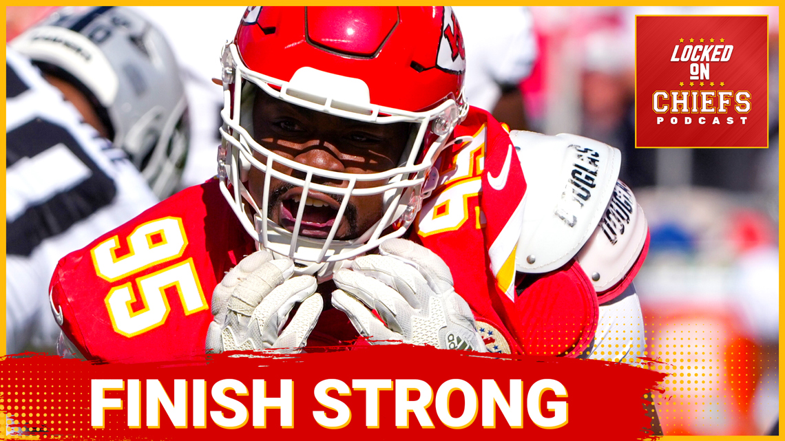 Will the Kansas City Chiefs Find The STRENGTH To Finish Strong Against The Las Vegas Raiders? | Kansas City Chiefs Podcast