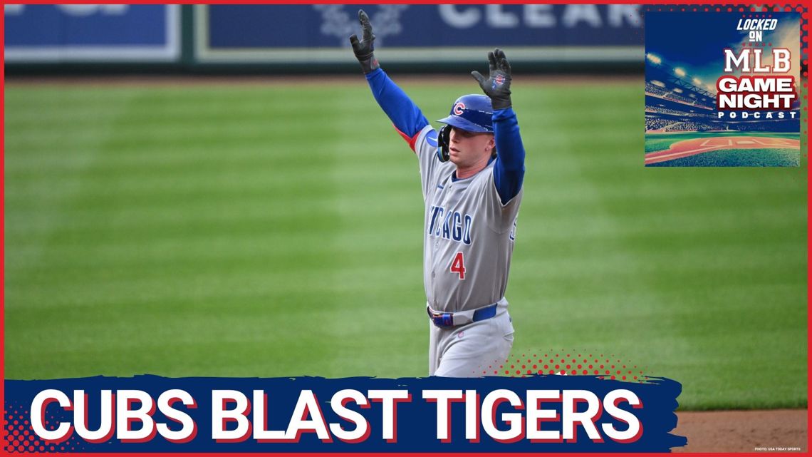 GAME NIGHT: Cubs BLAST Tigers to even series; Nolan Arenado & Cardinals WALK OFF Los Angeles Dodgers