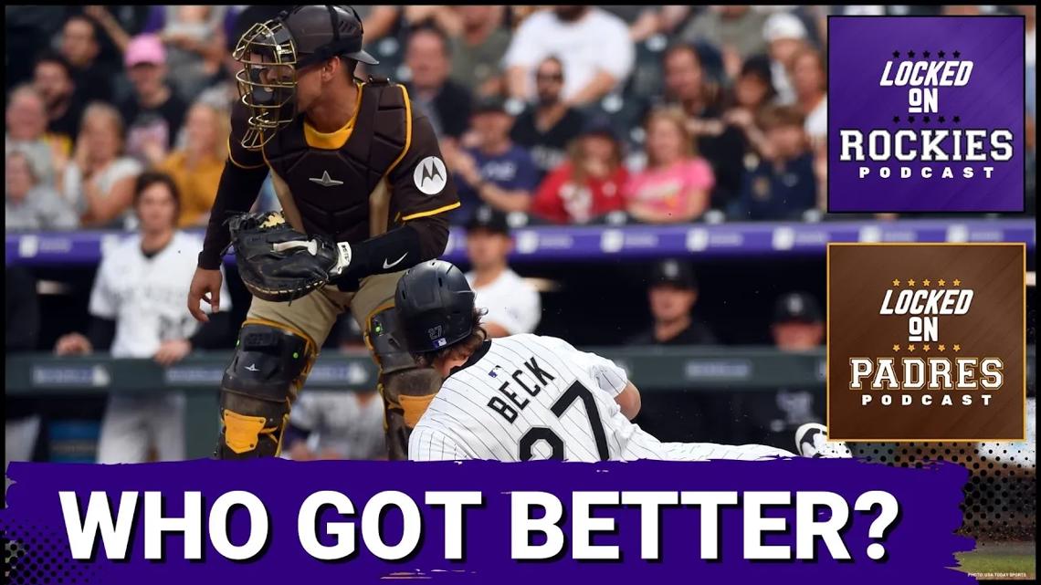 How does the Colorado Rockies offseason compare to the San Diego Padres?