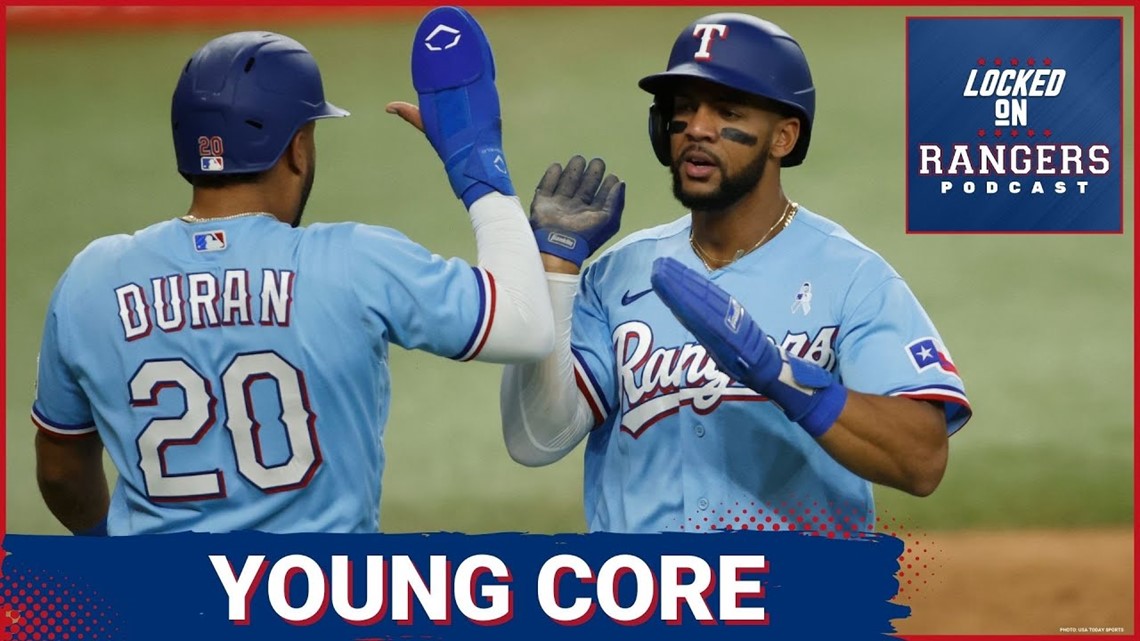 Texas Rangers' young core of Josh Jung, Ezequiel Duran and Leody Taveras  has a bright future