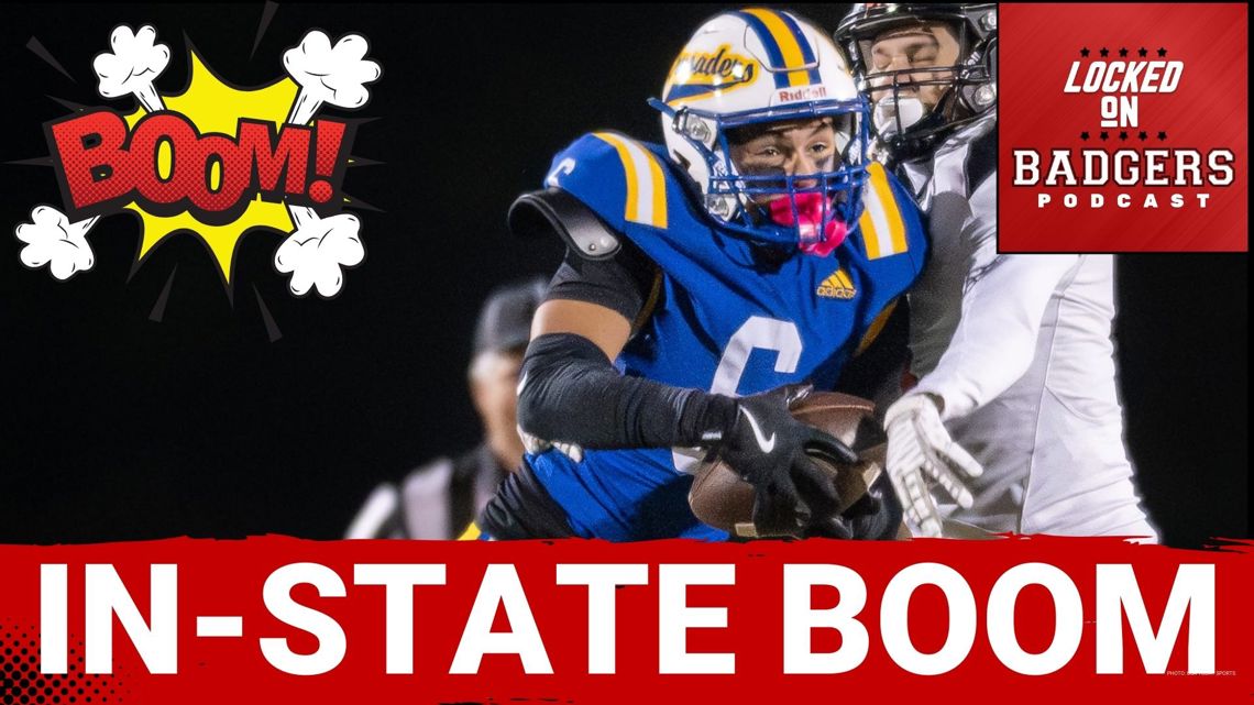 BOOM! Dustin Roach COMMITS to the Wisconsin Badgers football team! IN-STATE talent in the 2027 class