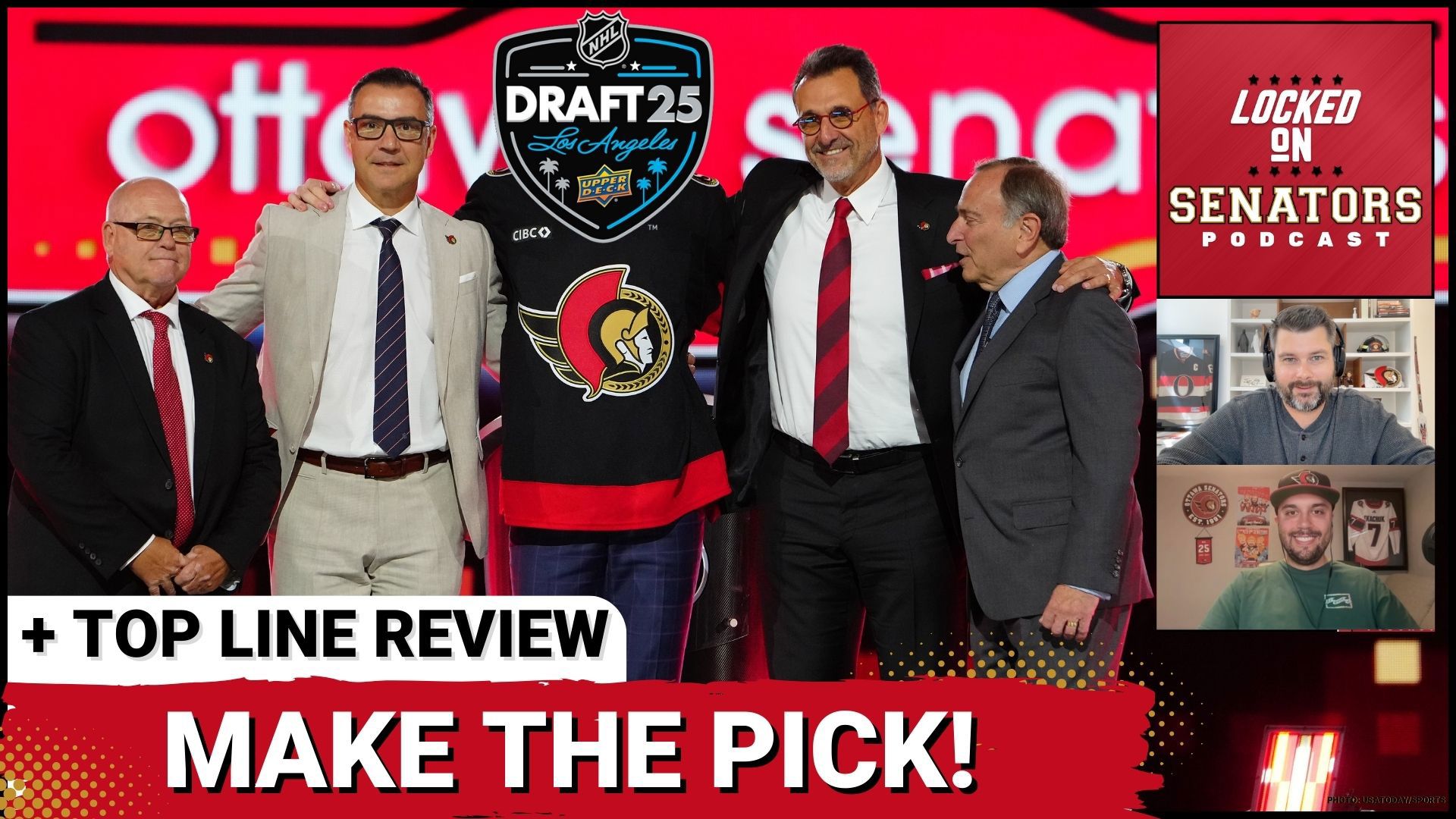 Brandon Piller and Ross Levitan discuss the Ottawa Senators decision to keep their 2025 First Round pick in the NHL Draft and review the top forward lines seasons.