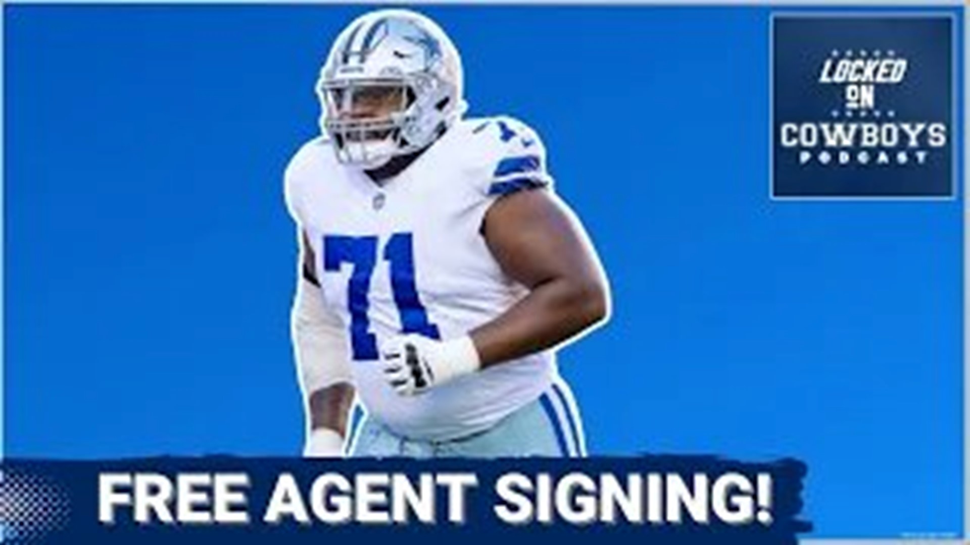 The Dallas Cowboys have re-signed veteran OL Chuma Edoga to a one-year deal. Does this mean that he will start at left tackle in 2024? Plus, how much does RAS matter