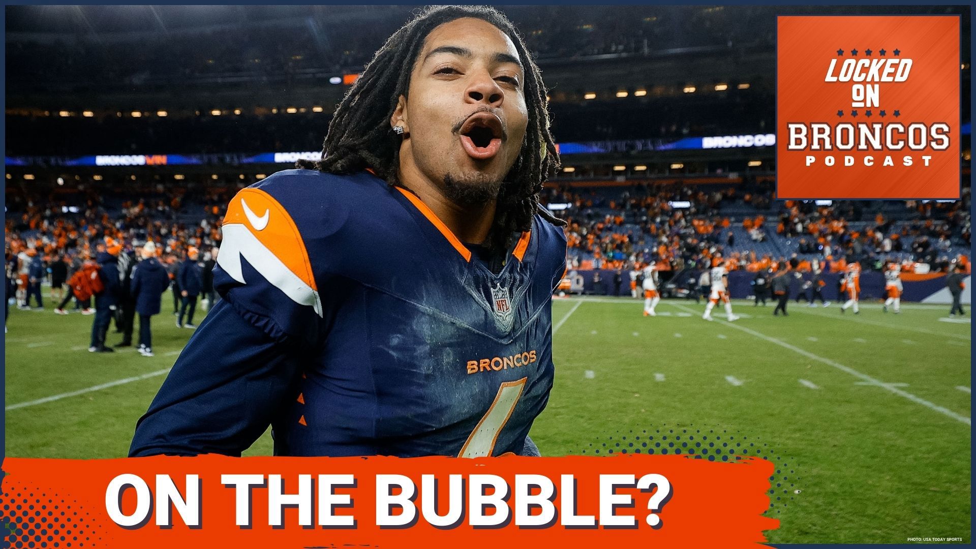 Are Denver Broncos players like P.J. Locke, Damarri Mathis, Lucas Krull, and Eyioma Uwazurike on the roster bubble after the 2025 NFL Draft and NFL Free Agency?