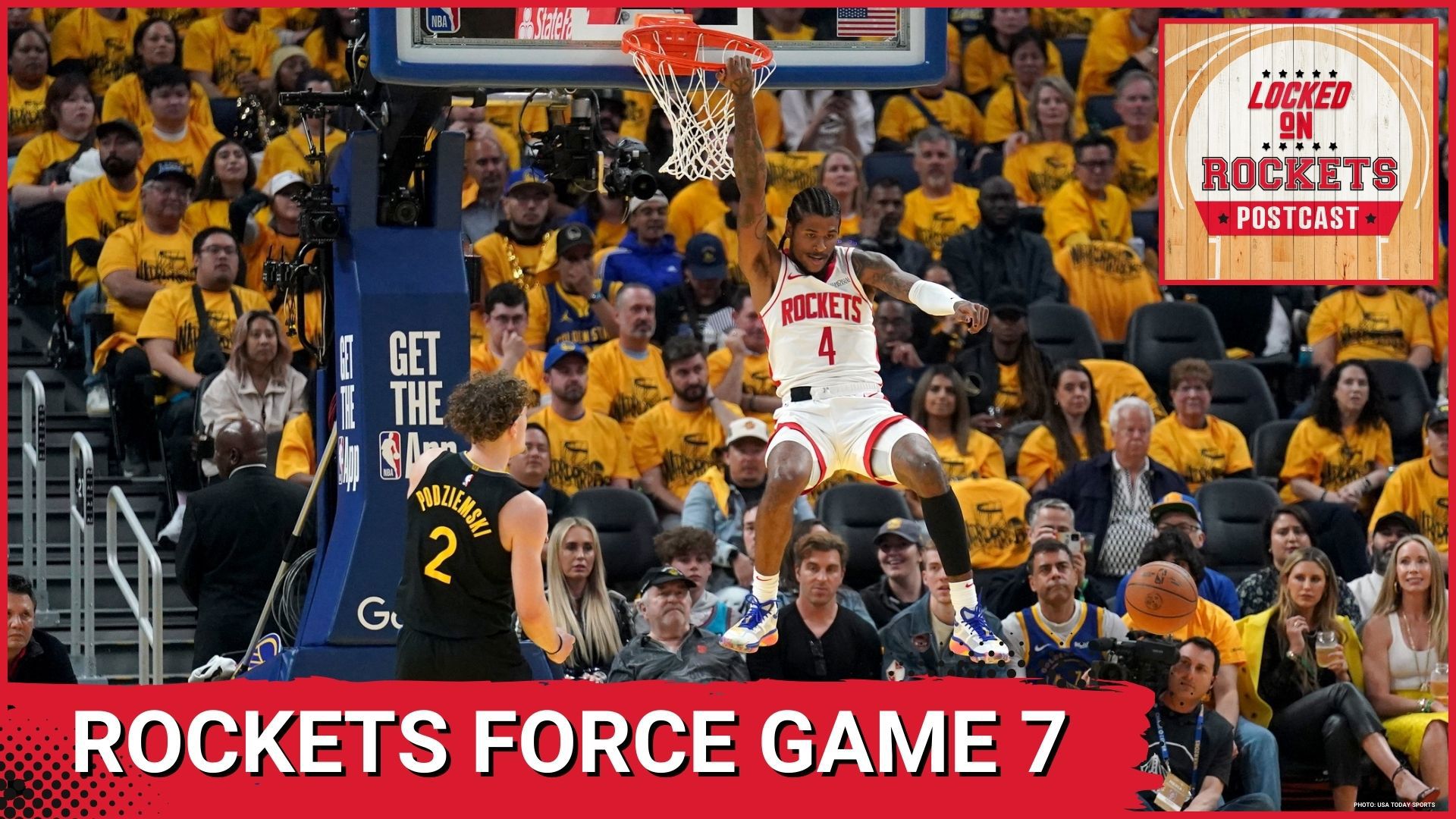 The Houston Rockets season was on the line again Friday night as they took on the Golden State Warriors. Houston did everything it needed to do to force a game seven