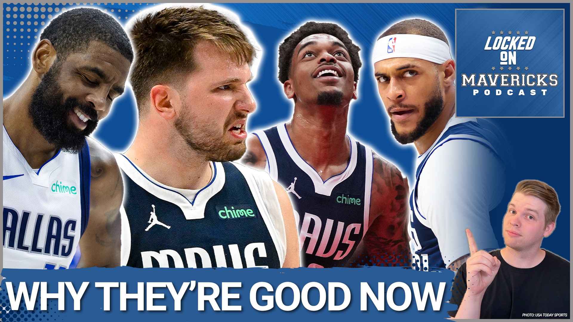 Nick Angstadt explains why the Dallas Mavericks seem to be everyone’s pick to make a run in the NBA Playoffs behind Luka Doncic, Kyrie Irving, and defense.