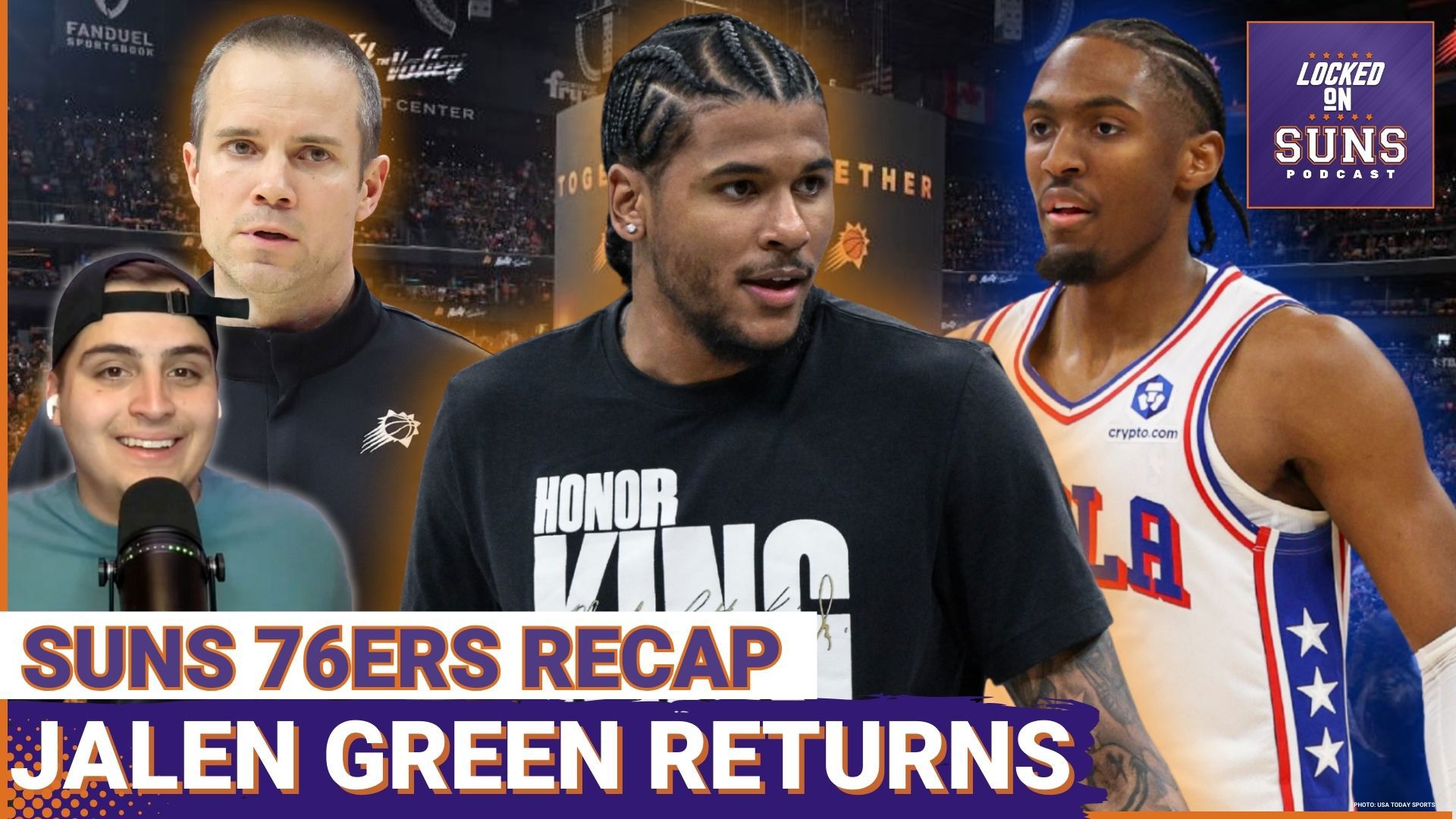 Jalen Green Returns To The Rotation In ELECTRIC Fashion As The Phoenix Suns  Beat The 76ers!