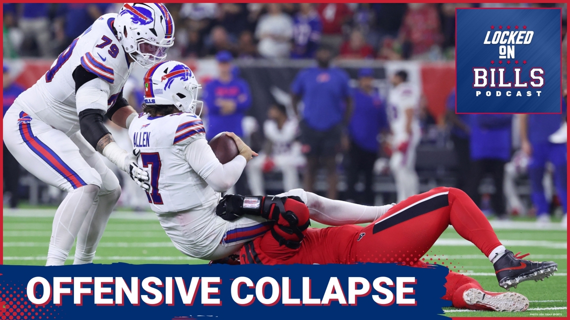 Buffalo Bills' Offense OVERMATCHED by Houston Texans’ Defense | Josh Allen Sacked 8 Times in Loss
