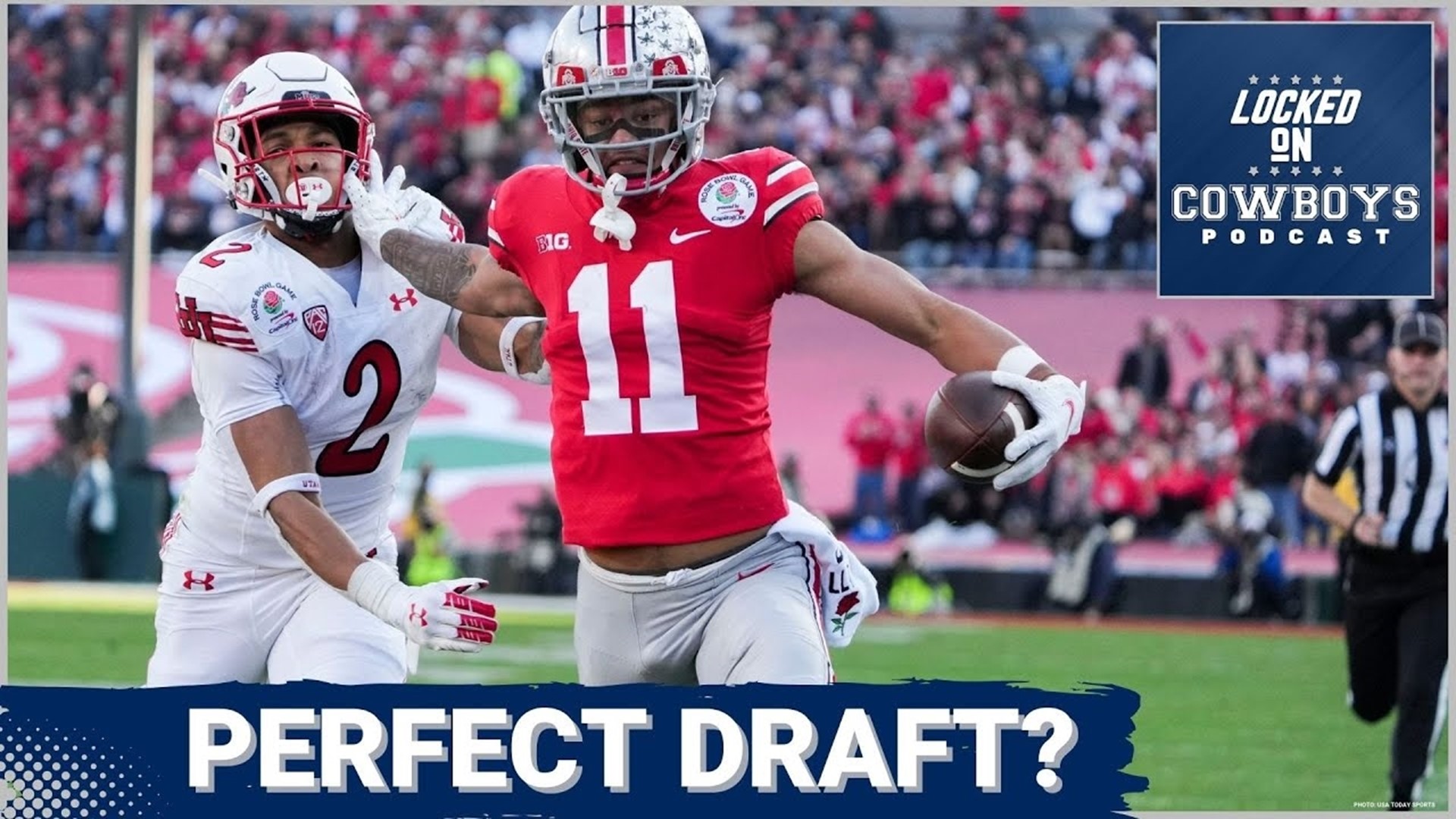 Marcus Mosher and Landon McCool reveal what the perfect draft class would look like for the Dallas Cowboys. Who could fall to No. 26 that has a first-round grade?