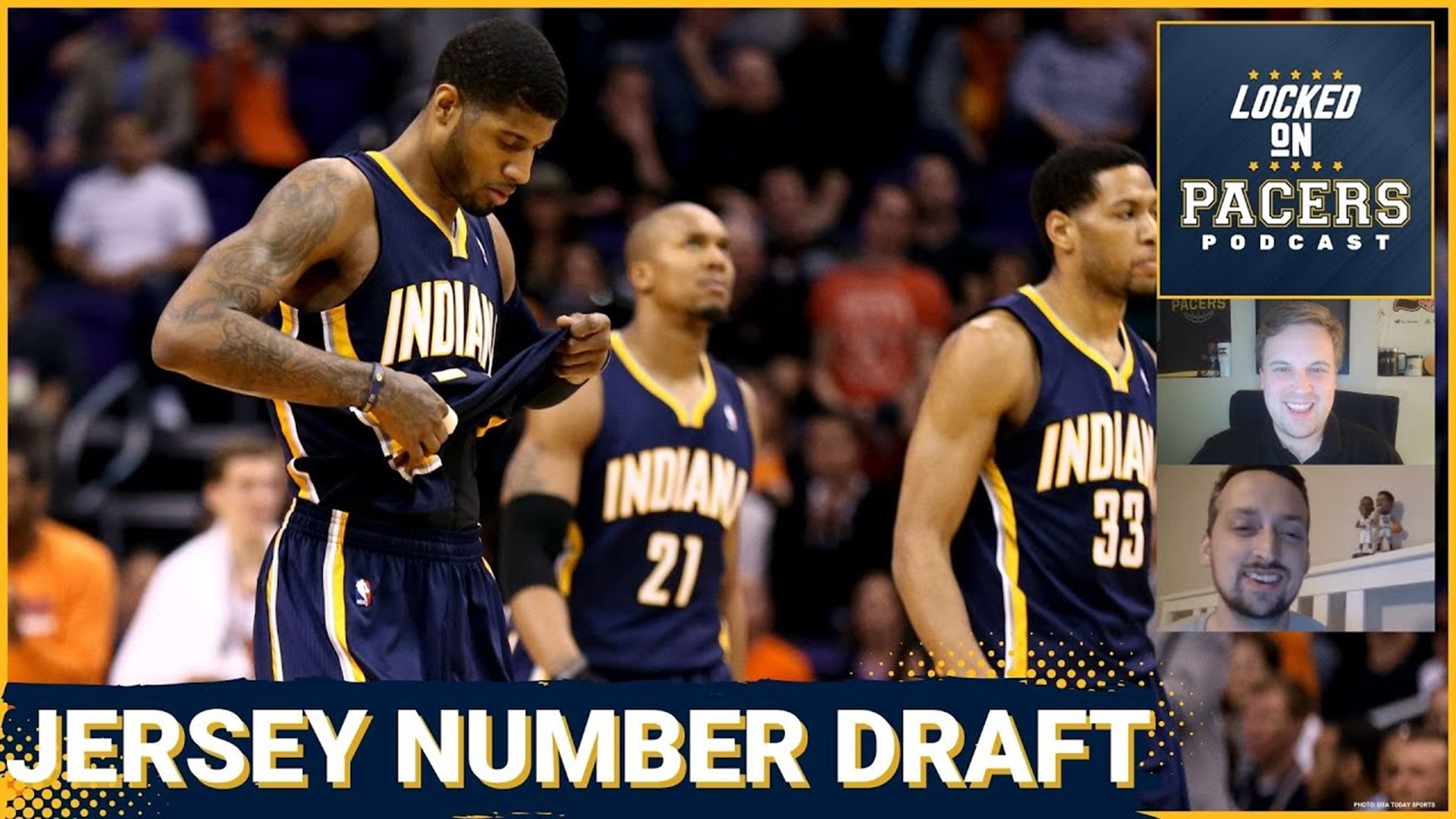 Drafting the best Indiana Pacers team possible based on jersey numbers