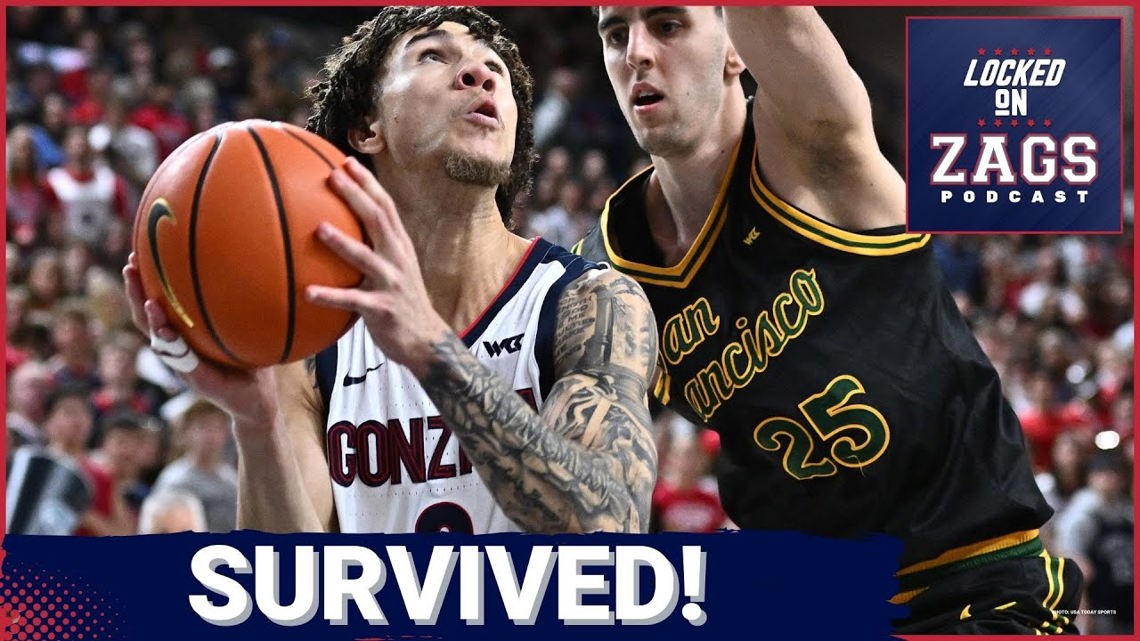 ALARMING: Gonzaga’s shooting WOES CONTINUE as Jalen Warley leads Zags to close win vs San Francisco!