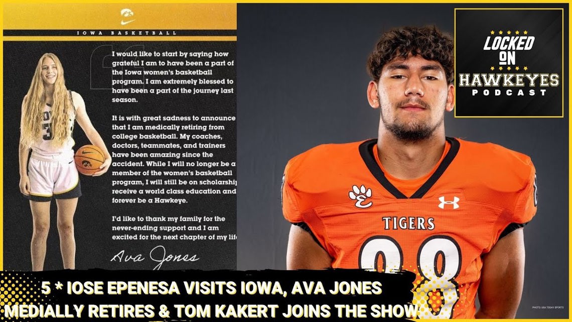Iowa Football: 5 * Iose Epenesa visits, another Dejean? Hawkeye Report ...