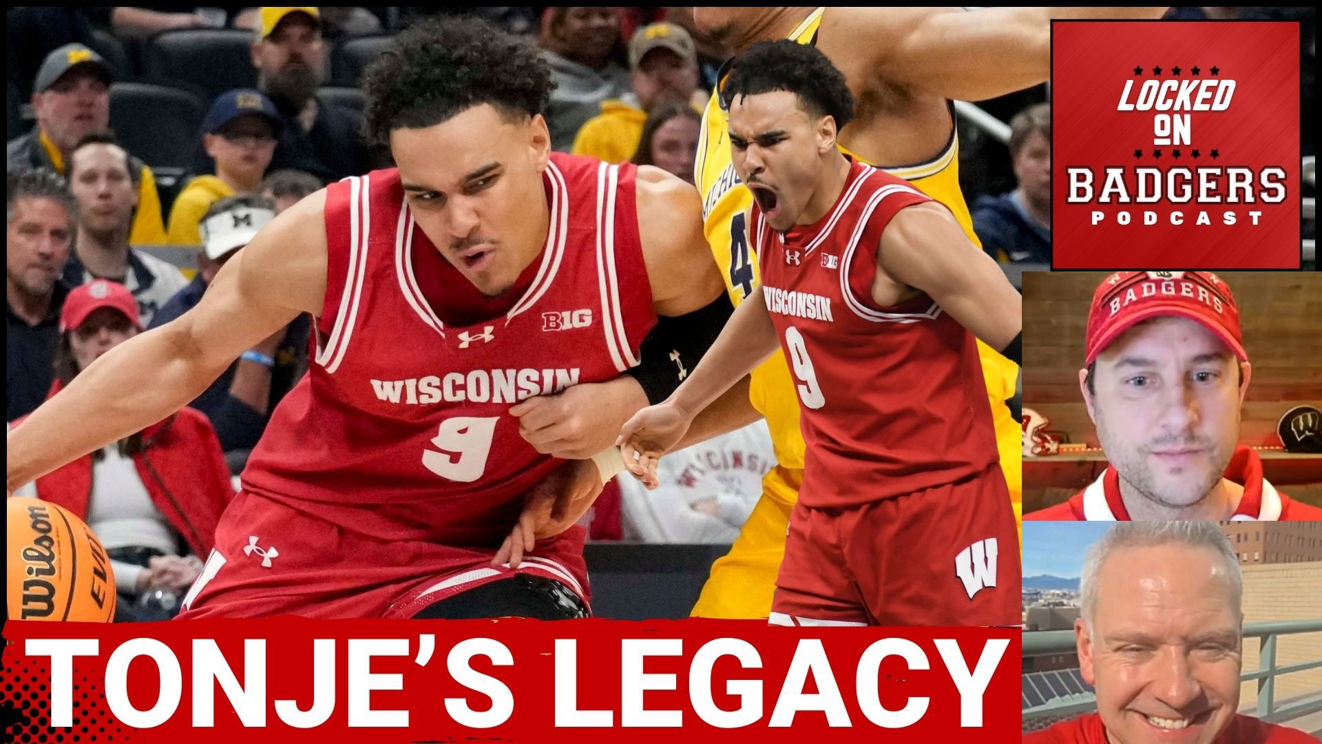 ALL TIME: Is John Tonje an all-time Wisconsin Badger? BYU Cougars matchup in the NCAA Tournament.