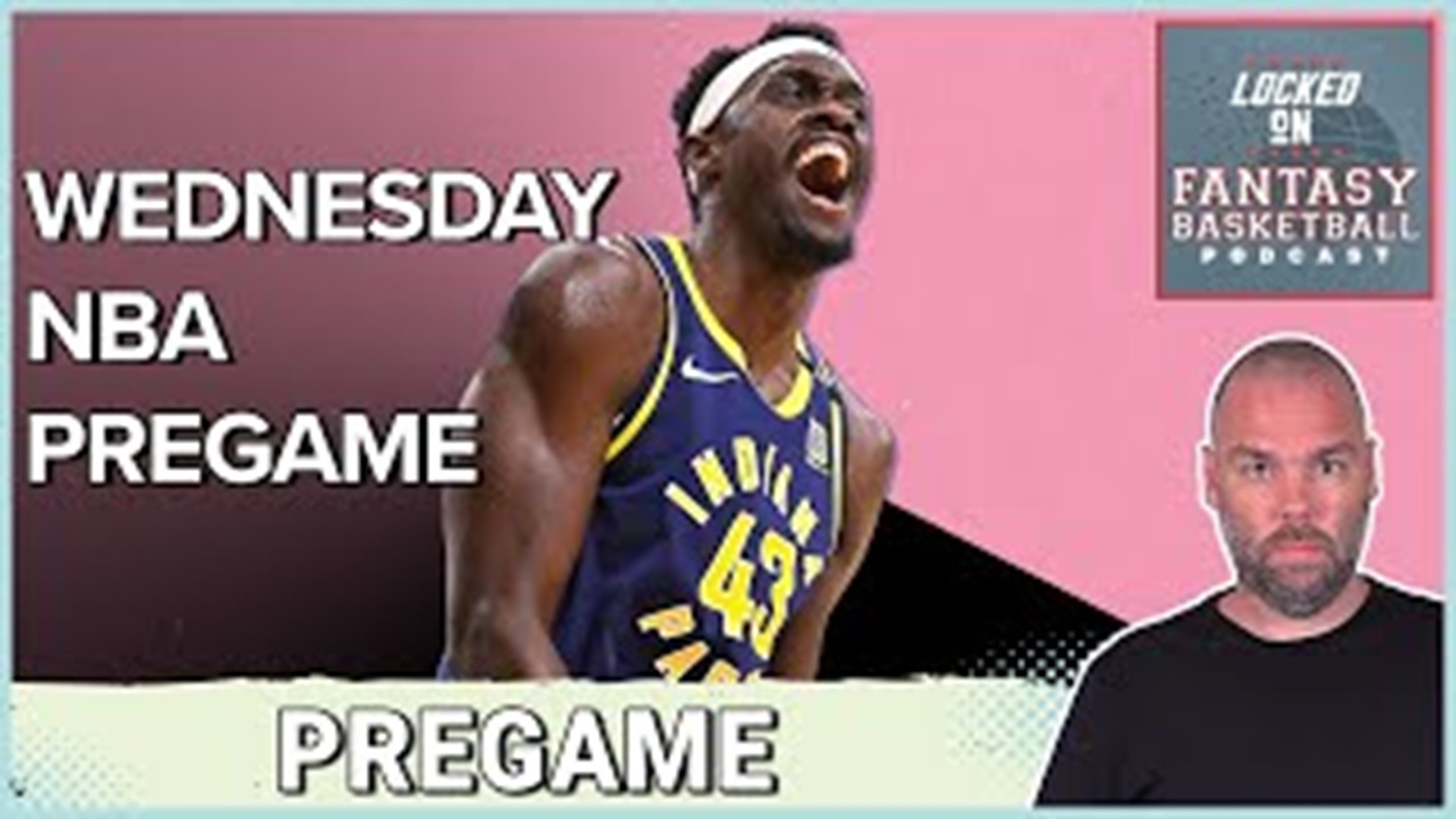 Welcome to the live NBA pregame show, hosted by Josh Lloyd, a leading voice in fantasy basketball analysis. We have 9 games scheduled for Wednesday.