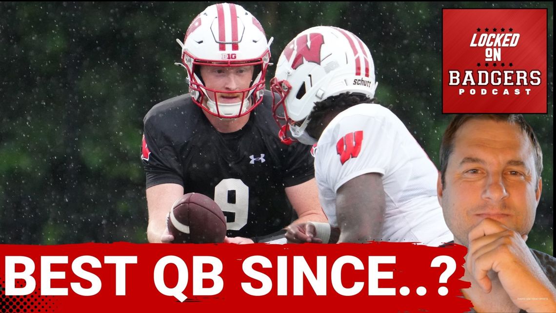 BEST QB since WHO? How good can Billy Edwards Jr. be as the Wisconsin Badgers starting QB?