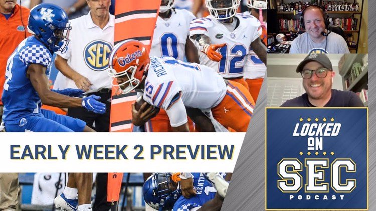 Overreaction to SEC Week 1 with Chris Marler, An Early Look at SEC Week 2 Games