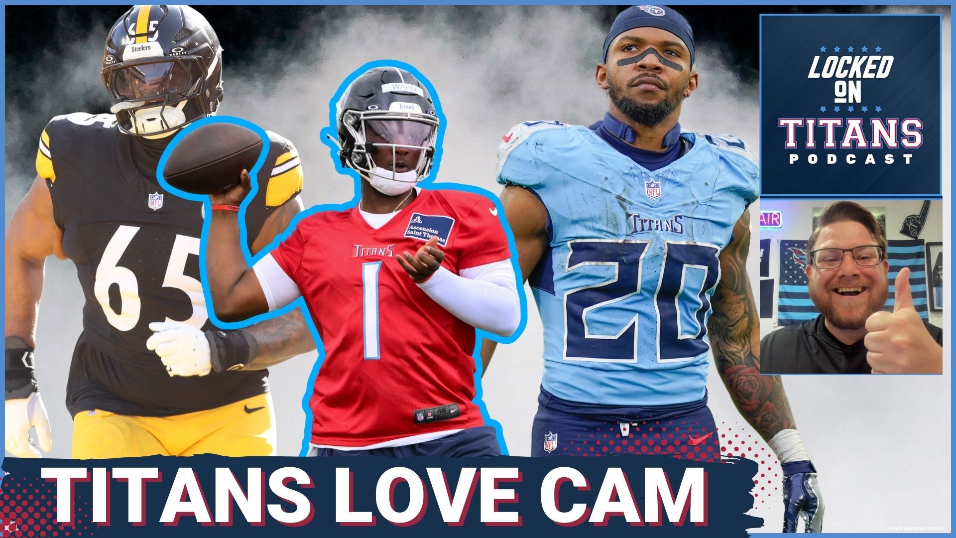 The Tennessee Titans are looking to Cam Ward to be their franchise quarterback and his teammates are looking to him to be a leader.