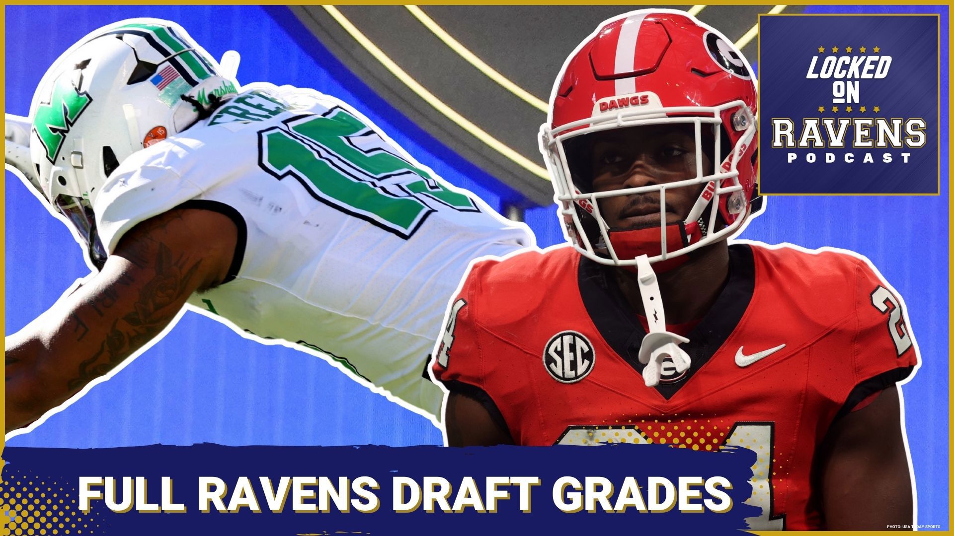 We grade the full Baltimore Ravens 2025 draft, discussing what each rookie brings to the team and more.
