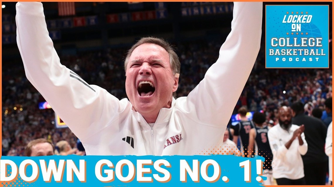 Kansas DETHRONES undefeated Arizona despite Darryn Peterson's SURPRISE absence! Mikel dropped 45?!