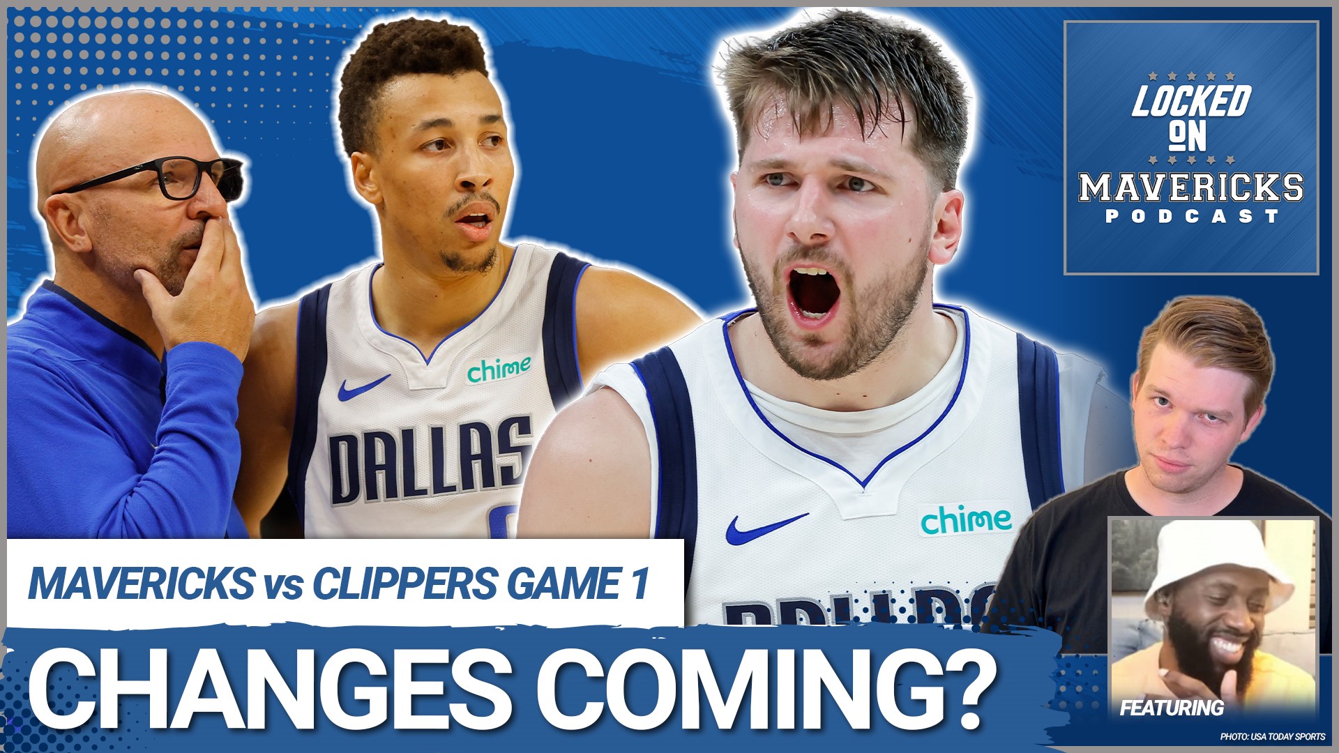 Nick Angstadt  & Reggie Adetula discuss how the Dallas Mavericks vs Los Angeles Clippers Game 1 was different than expected and share some changes for Game 2.