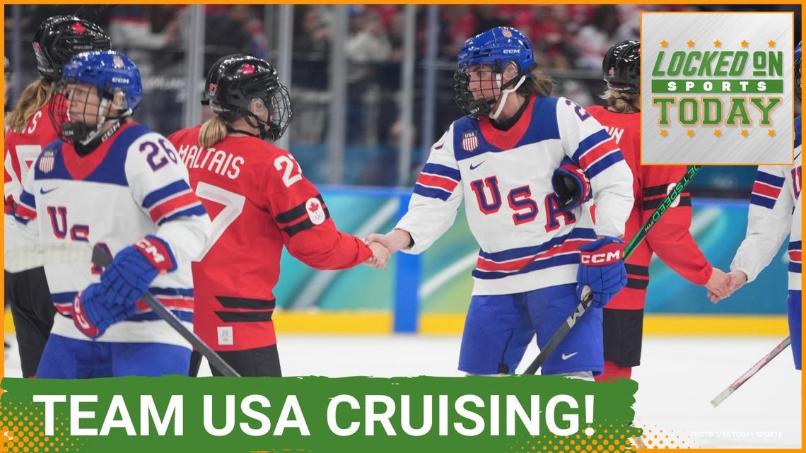 Team USA Women's Hockey CRUSHES Canada at the Winter Olympics | Locked On Sports Today | Feb 11, 2026