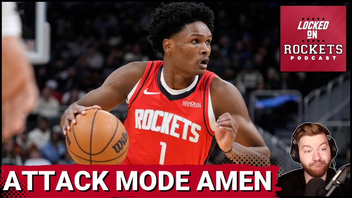 How Amen Thompson TRANSFORMS Houston Rockets Offense With SPEED And ATTACK MODE Mentality