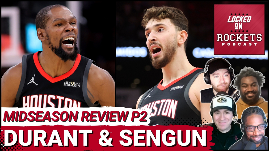 Houston Rockets Midseason REVIEW: Kevin Durant's MVP Impact & Alperen Sengun's DEFENSIVE Importance