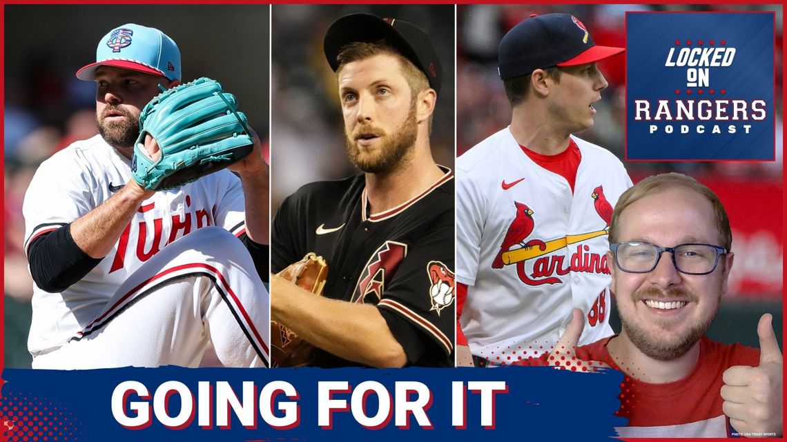 Texas Rangers go all-in at trade deadline by acquiring Merrill Kelly, Phil Maton and Danny Coulombe