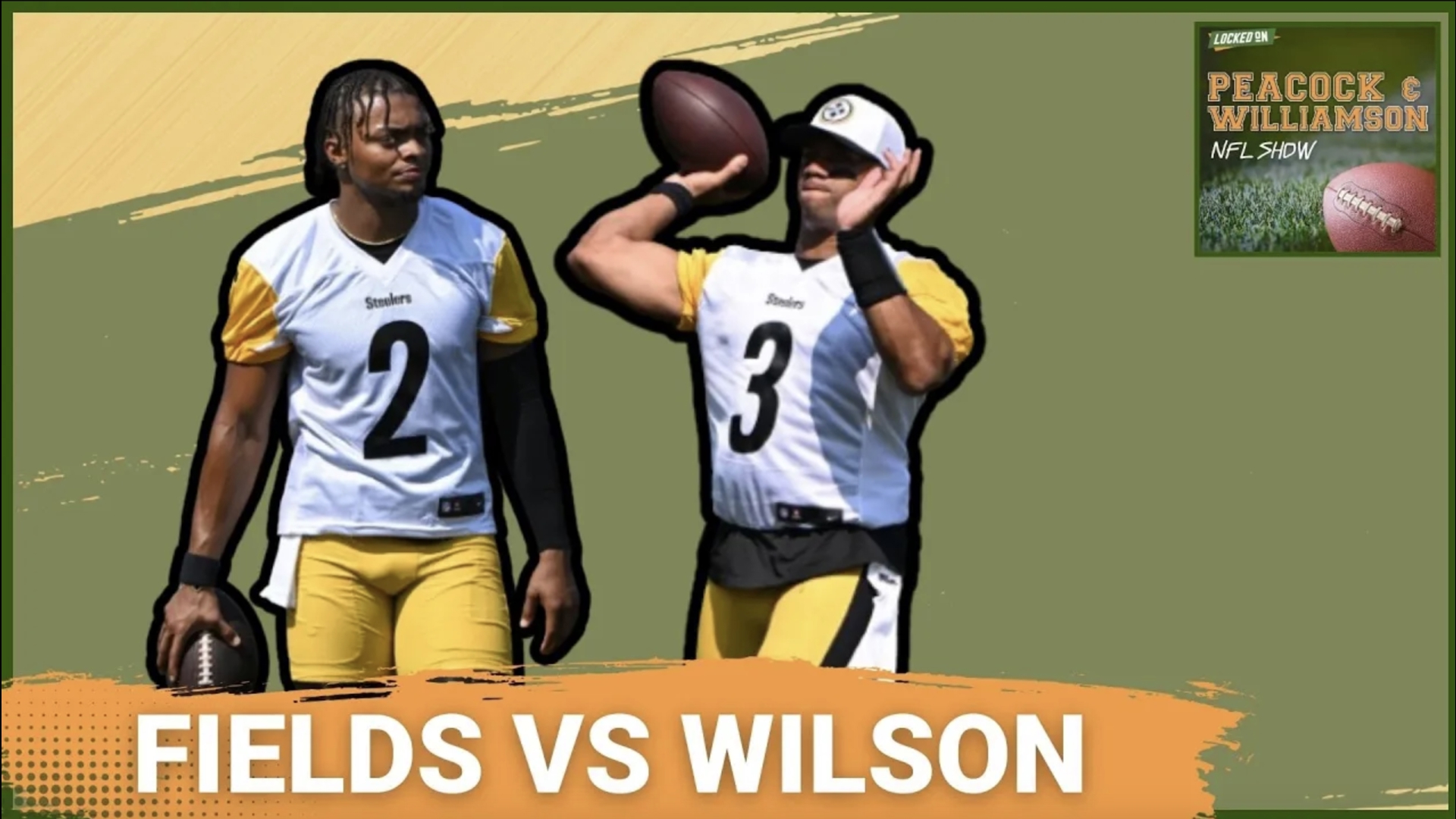 Justin Fields vs Russell Wilson, Brock Purdy interceptions, and more reports from Pittsburgh Steelers and San Francisco 49ers camps.