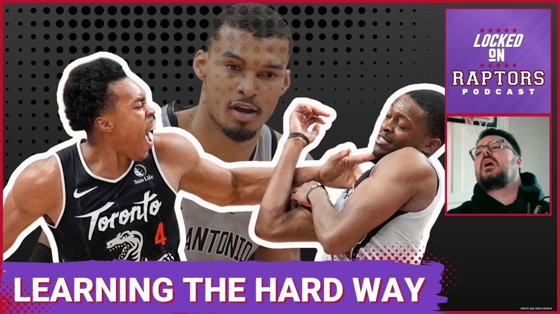 HEARTBREAK: Toronto Raptors lose a THRILLER Wemby's Spurs | They're learning how to win the HARD way