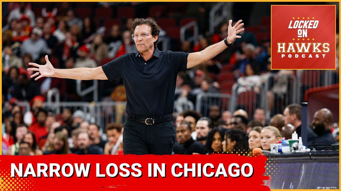 Atlanta Hawks stumble on defense, suffer narrow loss to Chicago Bulls