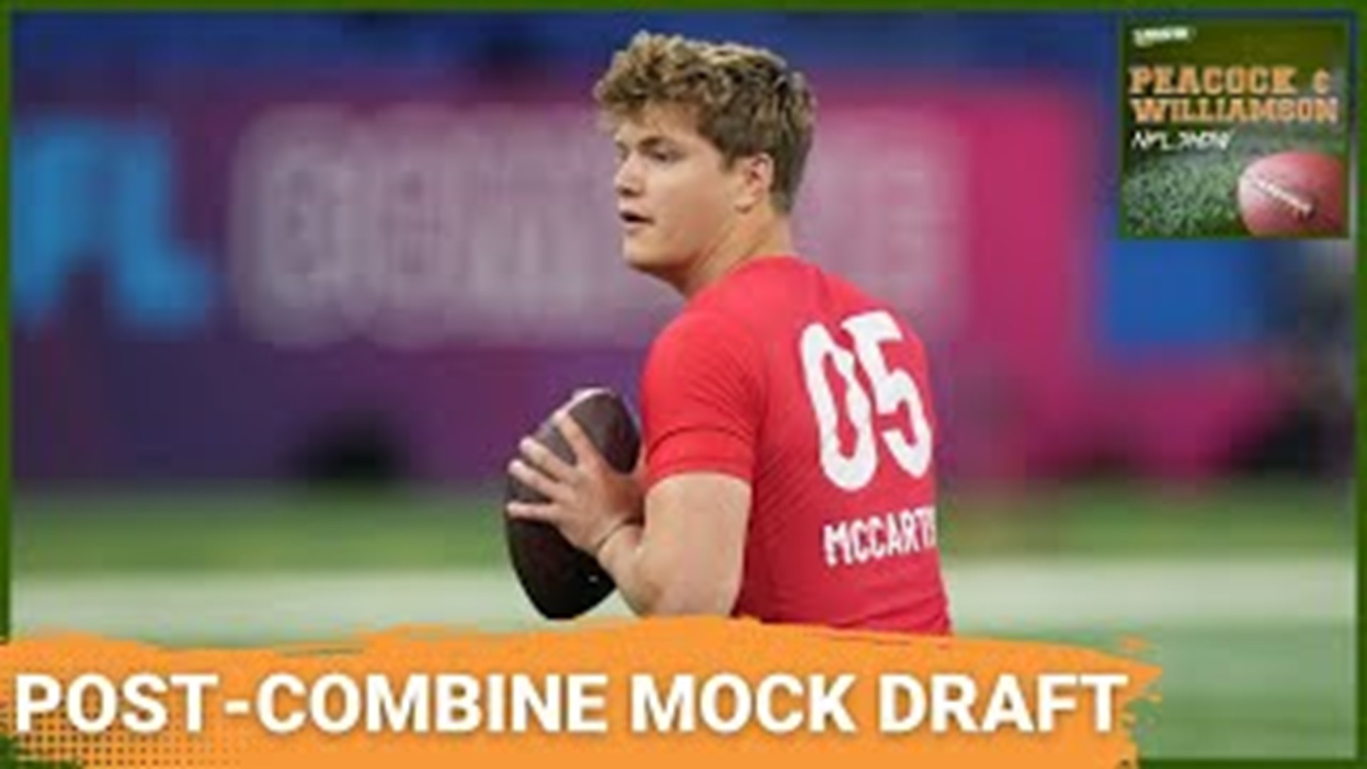 Matt Williamson's Mock Draft 2.0! What has changed since the Combine? Where will the quarterbacks go, including JJ McCarthy? Trade hotspots in the 2024 NFL Draft.