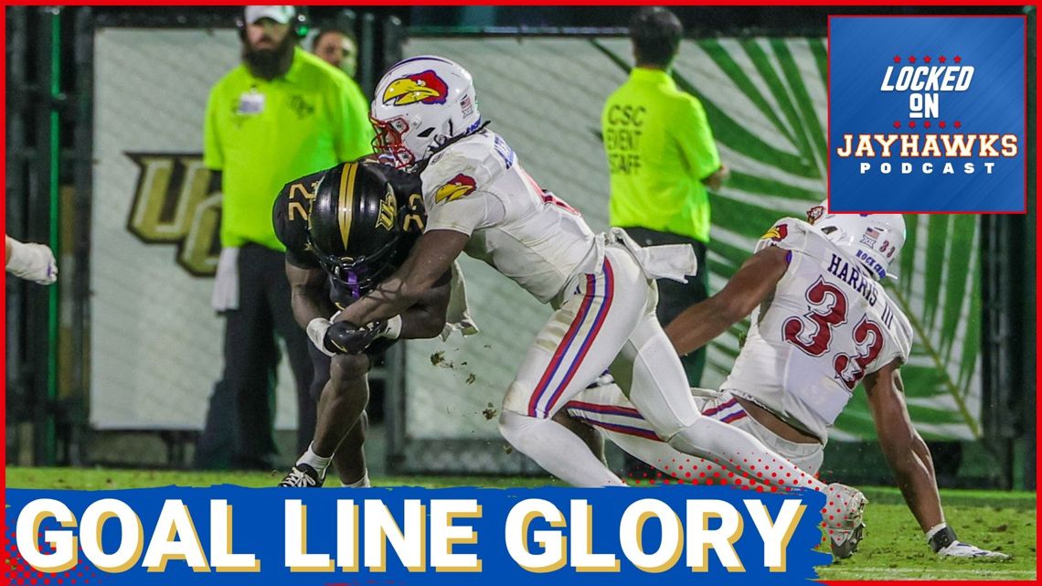 REDEMPTION: Kansas Defense STUNS UCF with GOAL LINE STAND | Can Jayhawks Build on CRUCIAL Road Win?