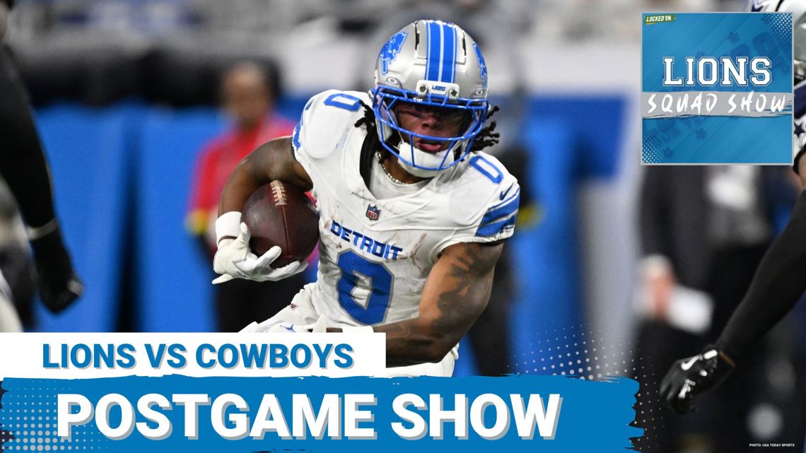 LIONS SQUAD SHOW: Detroit Lions vs Dallas Cowboys | Thursday Night Football | Postgame Show