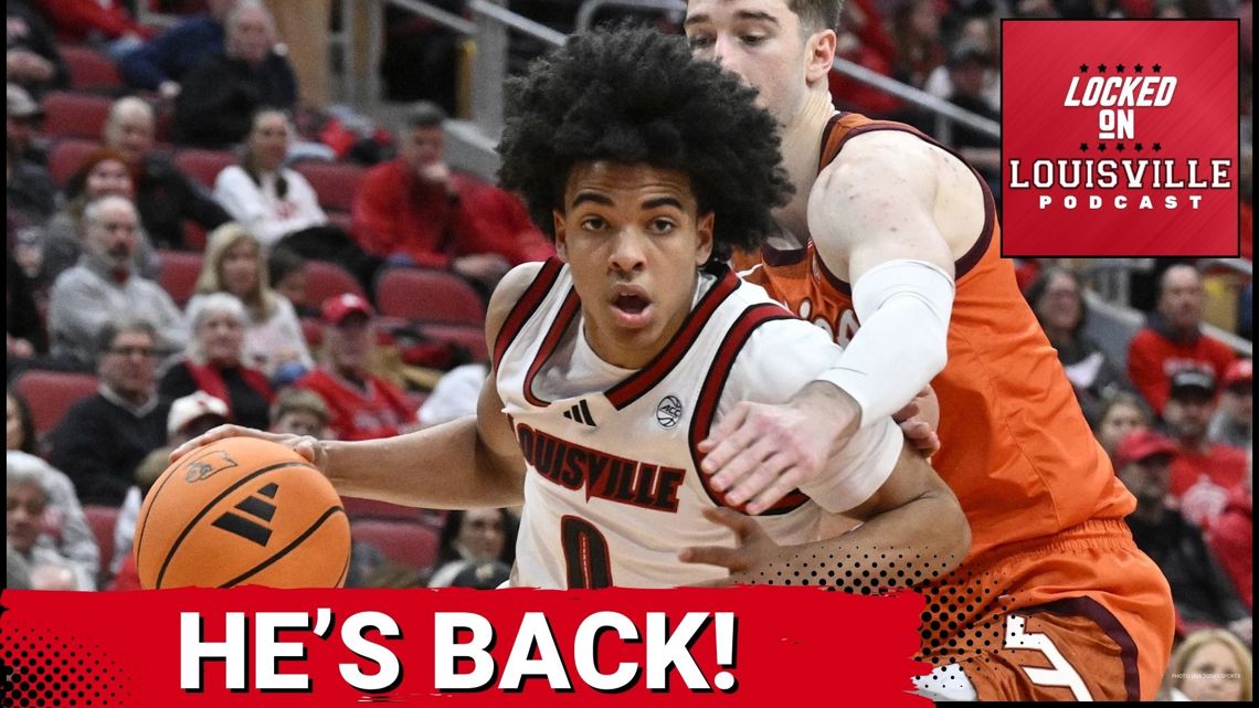 HE'S BACK: Mikel Brown Jr RETURNS from injury, SHINES in Louisville's key win over Virginia Tech