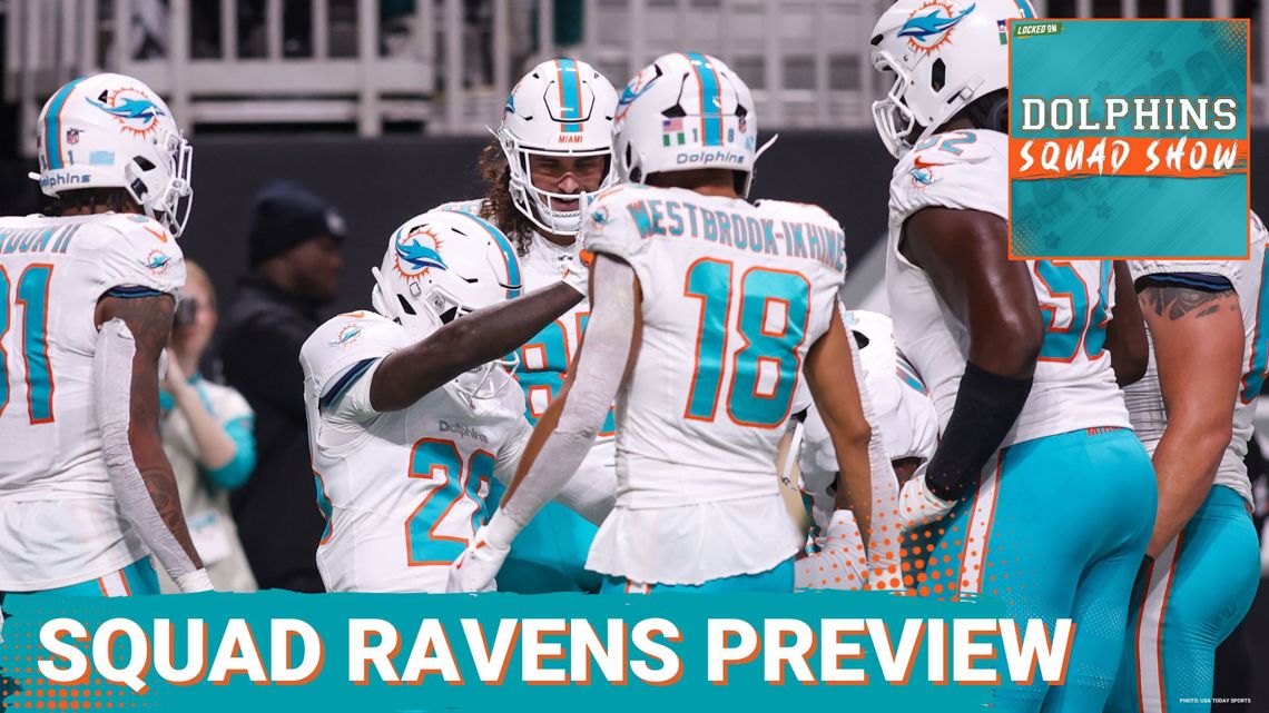 DOLPHINS SQUAD SHOW: ATLANTA FALCONS WIN RECAP + Week 9 Thursday Night BALTIMORE RAVENS PREVIEW + TRADE DEADLINE ANALYSIS