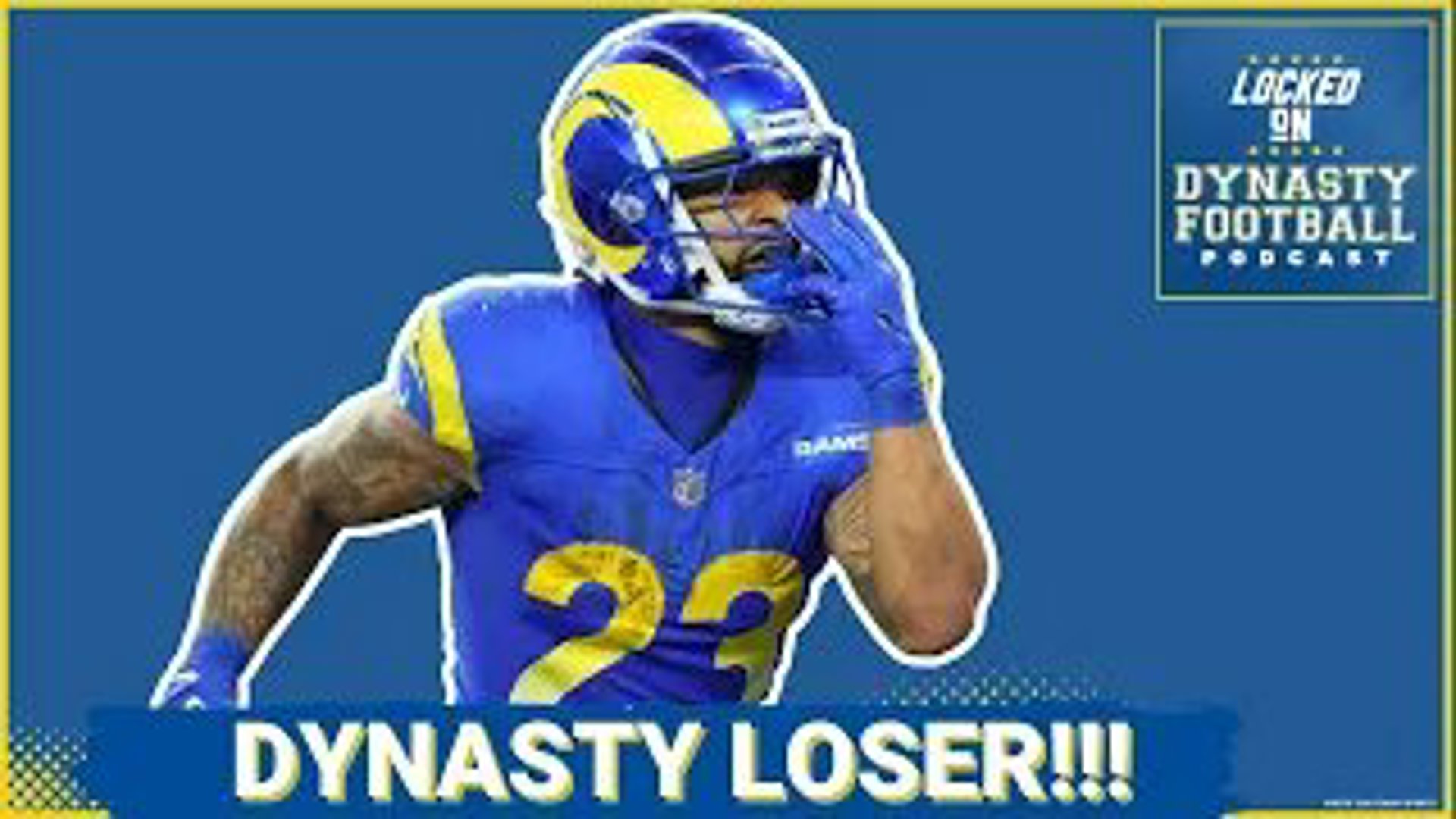The Los Angeles Rams selected Michigan RB Blake Corum in the third round of the 2024 NFL Draft. How much will that hurt Kyren Williams' dynasty value moving forward?