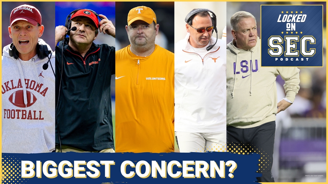 Biggest Concerns for SEC Top 25 Teams? | Arkansas WR Injured | Predicted SEC Order of Finish