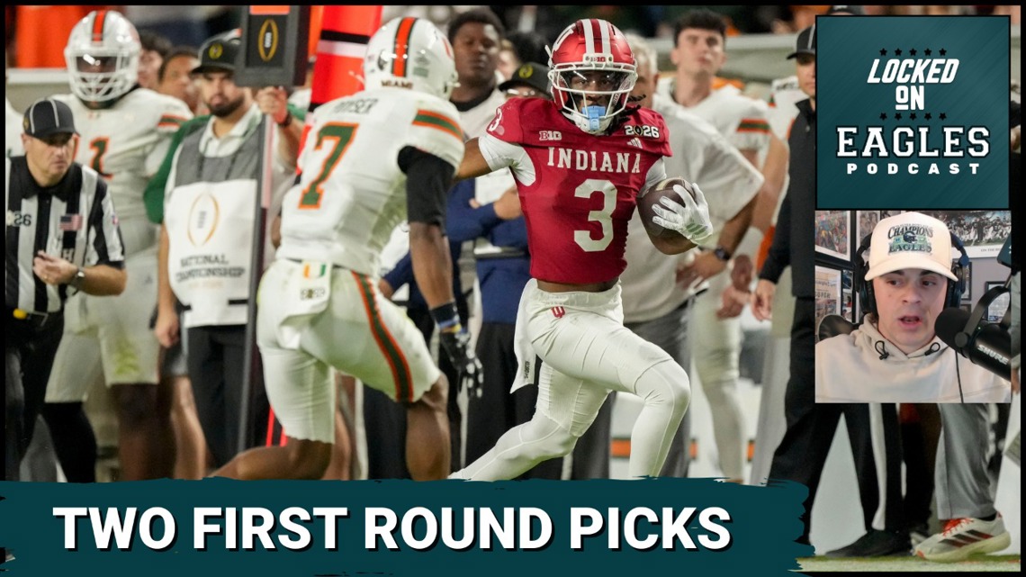 MOCK DRAFT: Philadelphia Eagles TRADING UP for Omar Cooper to replace A.J. Brown?!