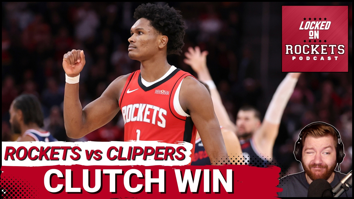 ESCAPE: Houston Rockets Survive Clippers CHAOS | Amen Thompson & Alperen Sengun Deliver CLUTCH Win