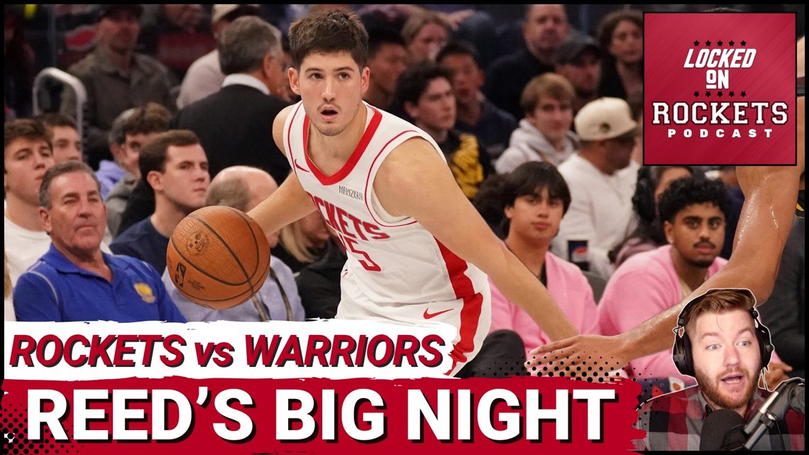 Houston Rockets Reed Sheppard TORCHES Warriors & Amen Thompson CLAMPS Steph Curry In THRILLER Win