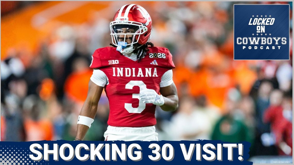 UNEXPECTED: Cowboys Host Indiana WR Omar Cooper Jr. | What Could That Mean For George Pickens?