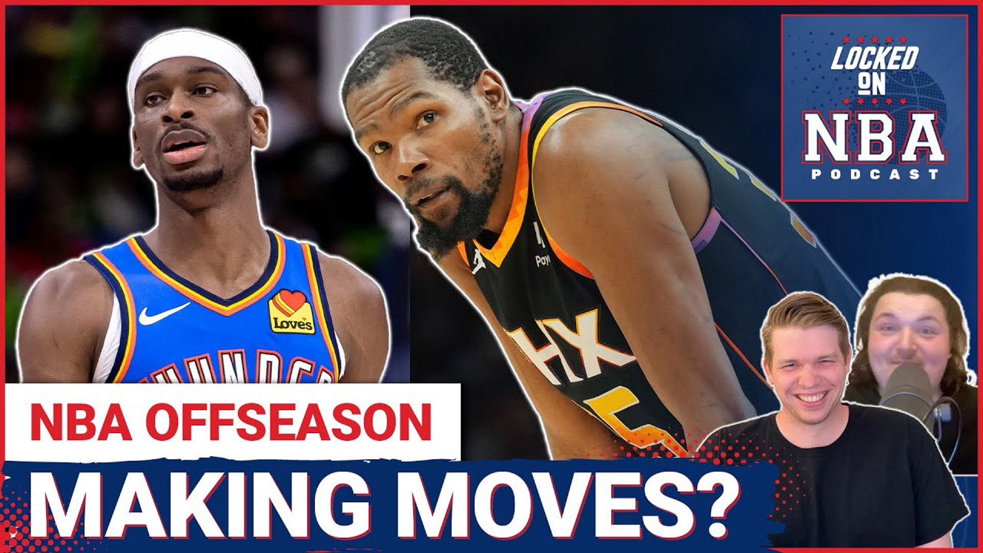 Which NBA teams are the most interesting going into the NBA Offseason? Will the Phoenix Suns have to trade Kevin Durant?